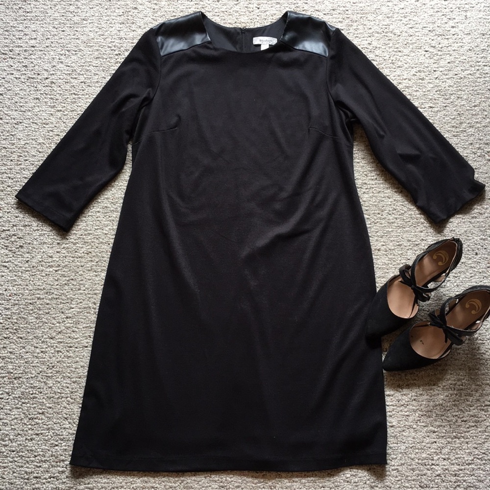 Dress barn Black Long Sleeve Dress